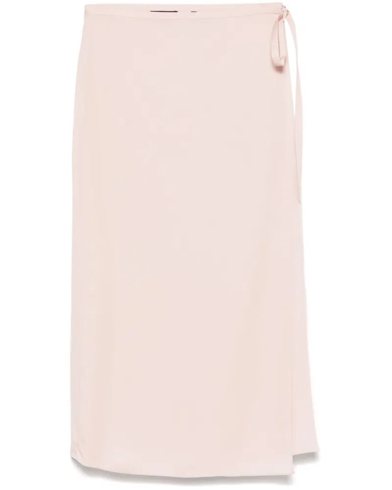 Theory Gewickelter Midirock - Rosa Rosa