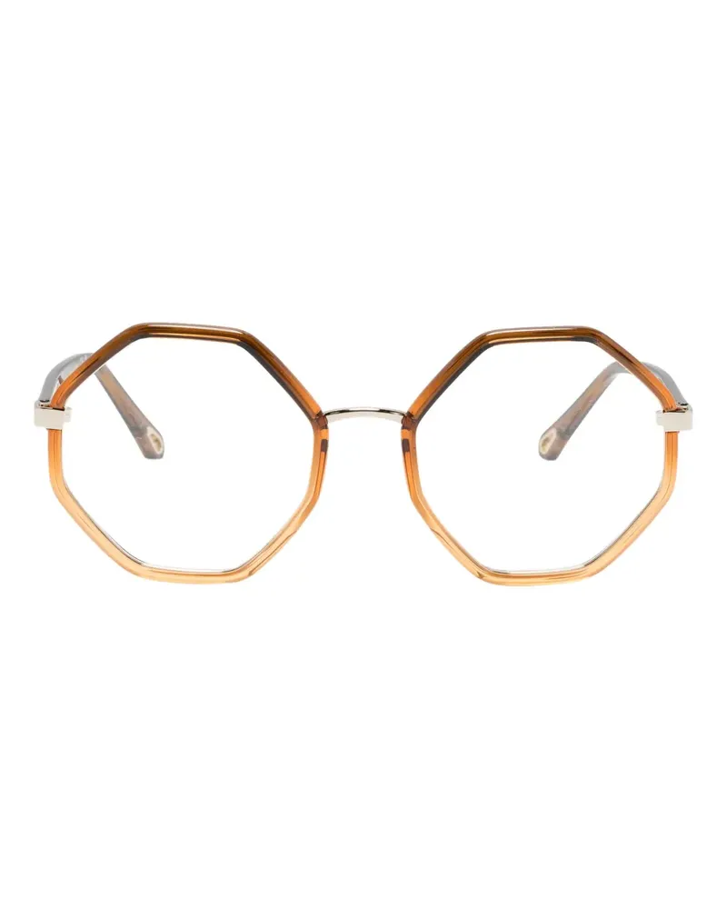 Chloé Transparente Brille - Braun Braun