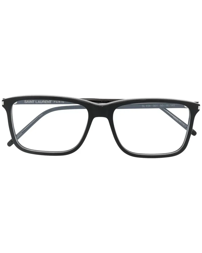 Saint Laurent SL454 Brille mit eckigem Gestell - Schwarz Schwarz