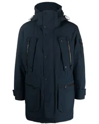 Paul & Shark Klassischer Daunenparka Blau