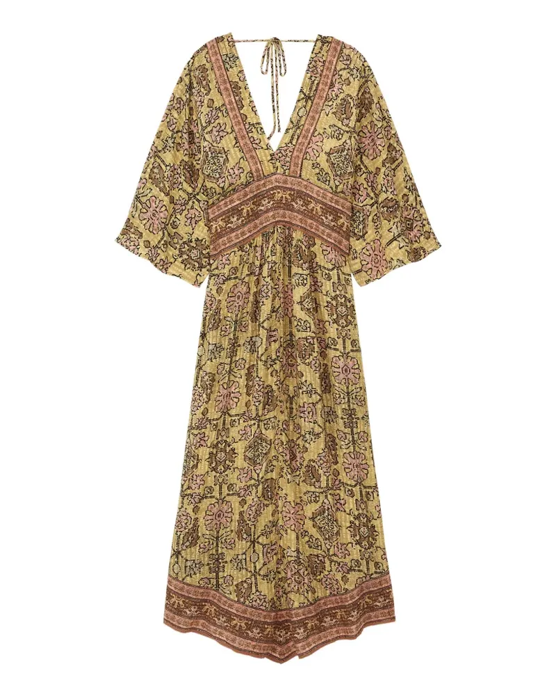ba&sh Asymmetrisches Pipa Kleid - Gelb Gelb