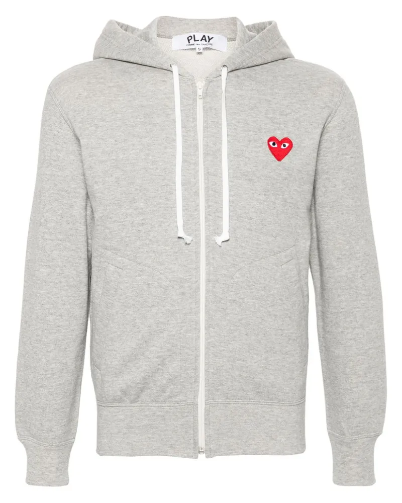 Comme des Garçons Melierter Hoodie - Grau Grau