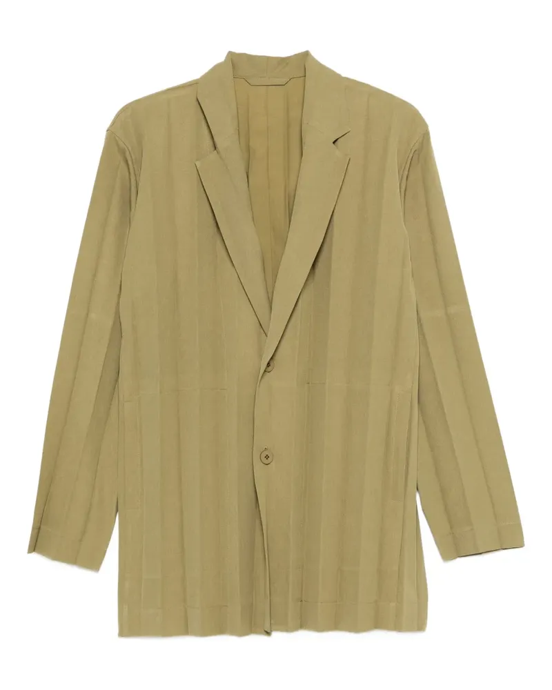 Issey Miyake Sakko mit Falten - Grün Grün
