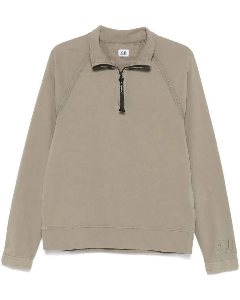 C.P. Company Sweatshirt mit Reißverschluss - Grau Grau