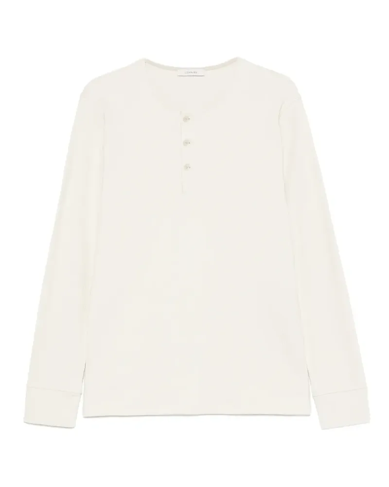 Christophe Lemaire ribbed-knit top - Nude Nude