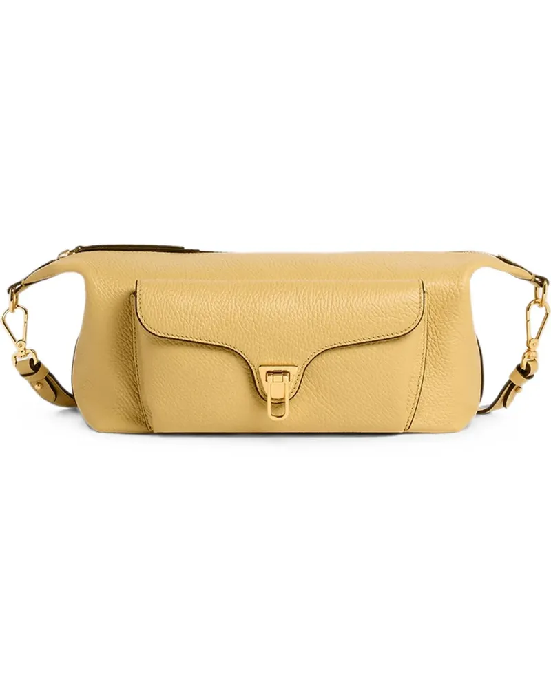 Coccinelle Mittelgroße Beat Generation Schultertasche - Gelb Gelb