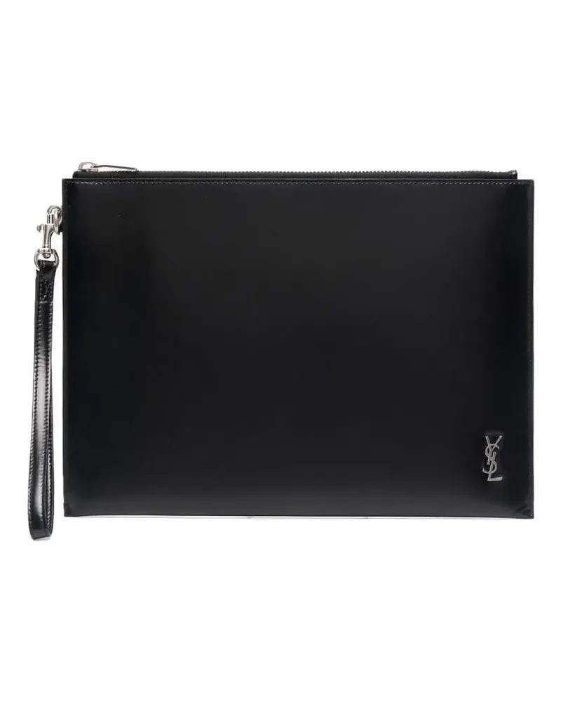 Saint Laurent Cassandre iPad case - Schwarz Schwarz
