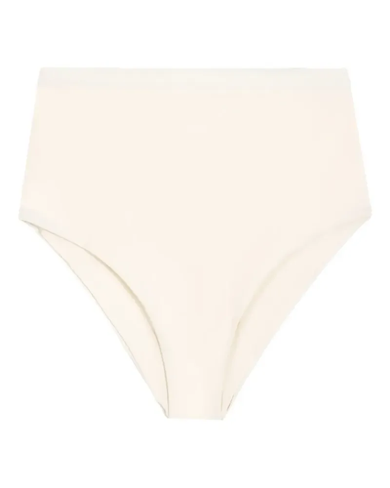 Jil Sander contrast-logo bikini bottom - Nude Nude