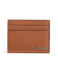 Ermenegildo Zegna Vicuna Kartenetui Braun