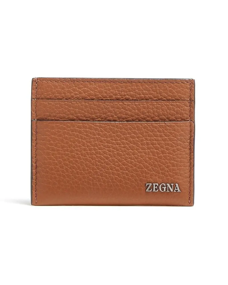 Ermenegildo Zegna Vicuna Kartenetui - Braun Braun