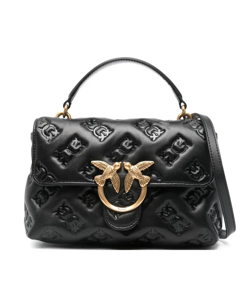 Pinko Mini Lady Love Tote Bag - Schwarz Schwarz