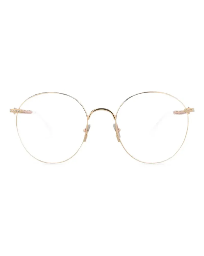 Pomellato Brille mit rundem Gestell - Gold Gold