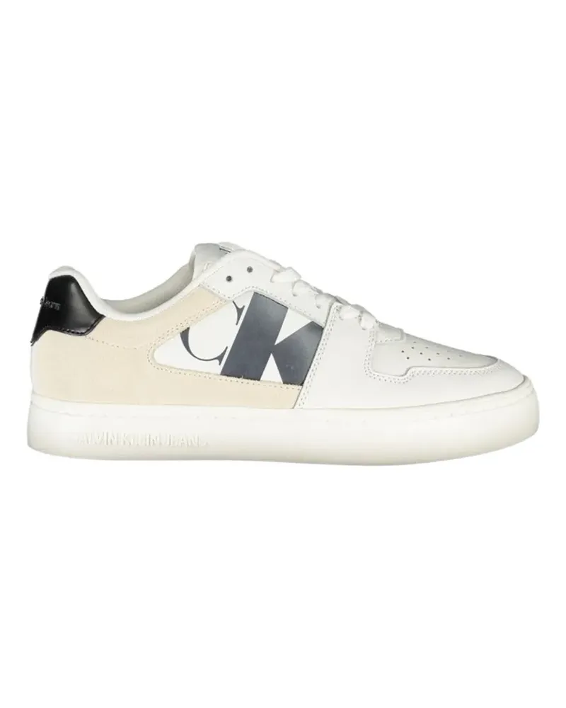 Calvin Klein Court logo-print sneakers - Weiß Weiß