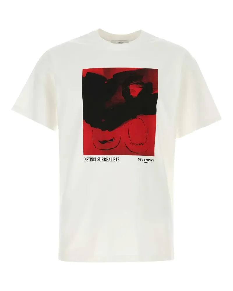 Givenchy graphic-print T-shirt - Weiß Weiß