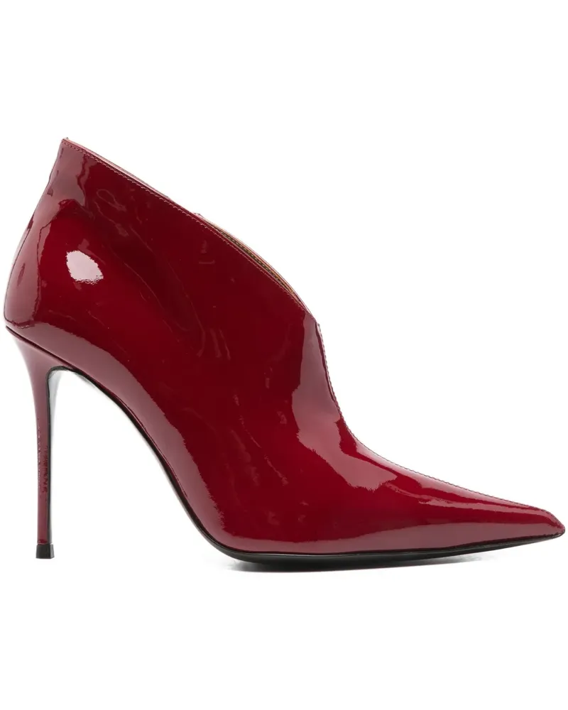 Giuseppe Zanotti Cluedo Stiefeletten mit spitzer Kappe 105mm - Rot Rot