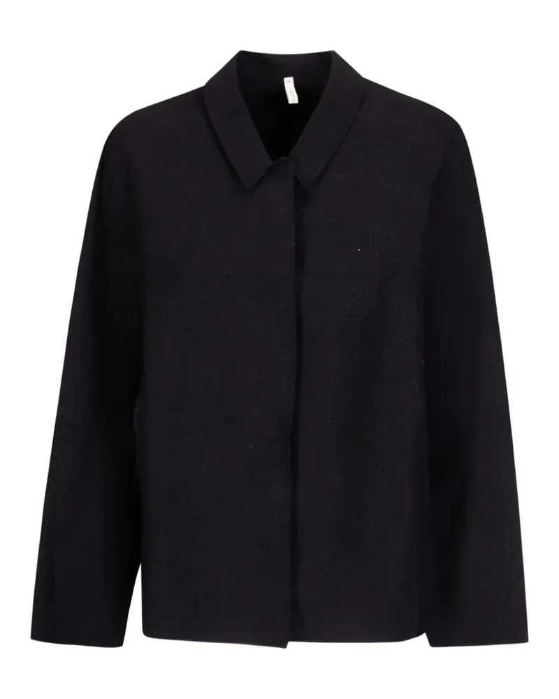 Boboutic collar giacca jacket - Schwarz Schwarz
