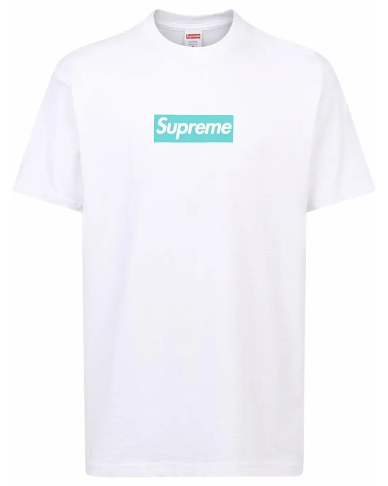 Supreme Being x Tiffany & Co. T-Shirt mit Logo Weiß