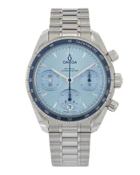 Omega 2024 ungetragene Speedmaster 38mm Blau