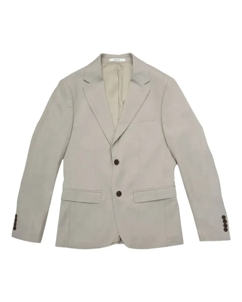 Selected buttoned blazer - Nude Nude