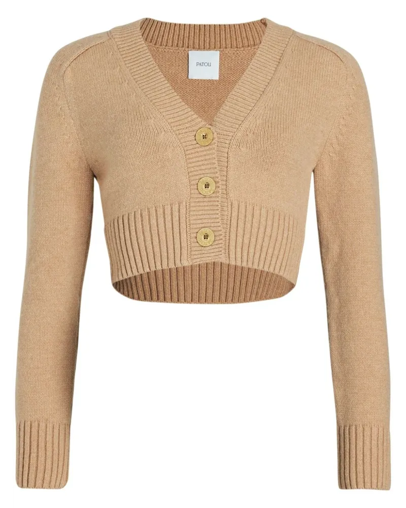 Patou Cardigan aus Kaschmir - Nude Nude