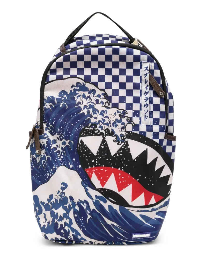 Sprayground Shark Mouth backpack - Blau Blau