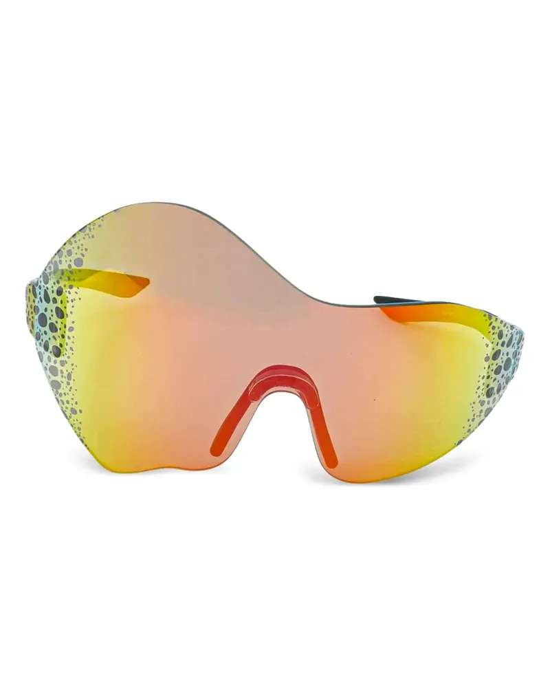 Nike Athena Sonnenbrille mit geometrischem Gestell - Schwarz Schwarz