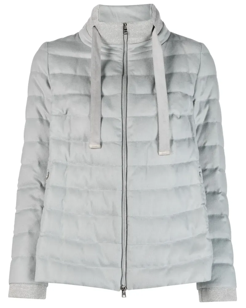 Herno Daunenjacke mit Stehkragen - Grau Grau