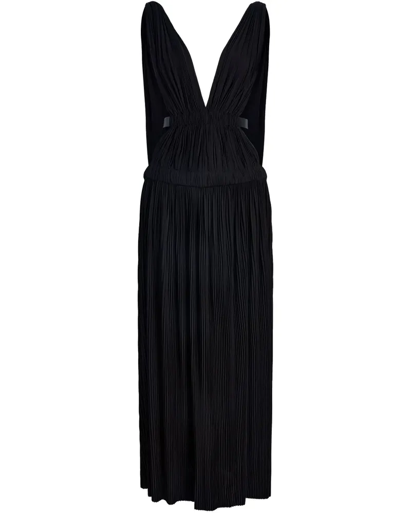 Proenza Schouler Serra Maxikleid - Schwarz Schwarz