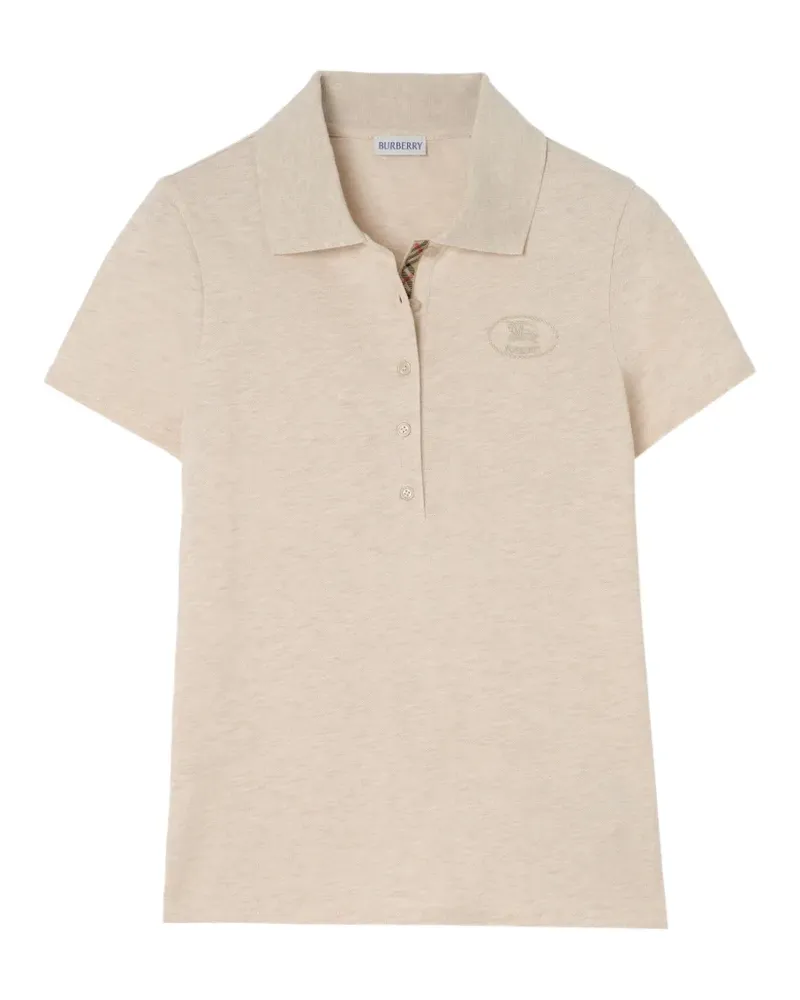 Burberry Klassisches Poloshirt - Nude Nude