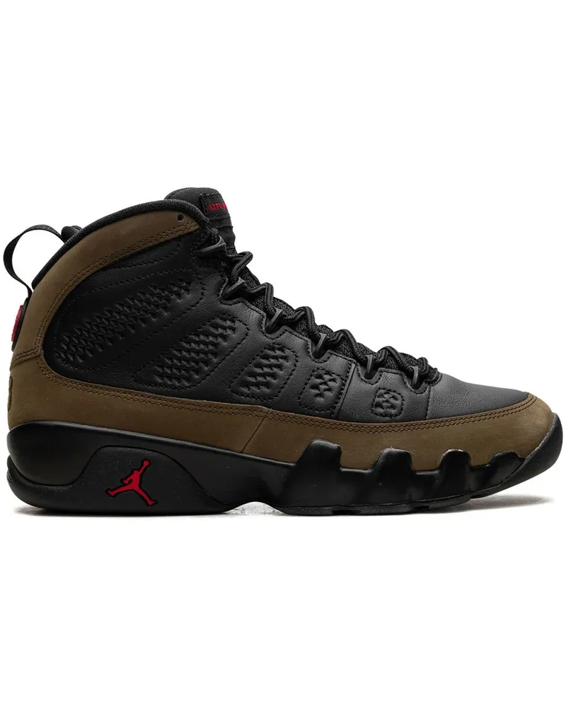 Jordan 9 Retro "Olive" Sneakers - Schwarz Schwarz