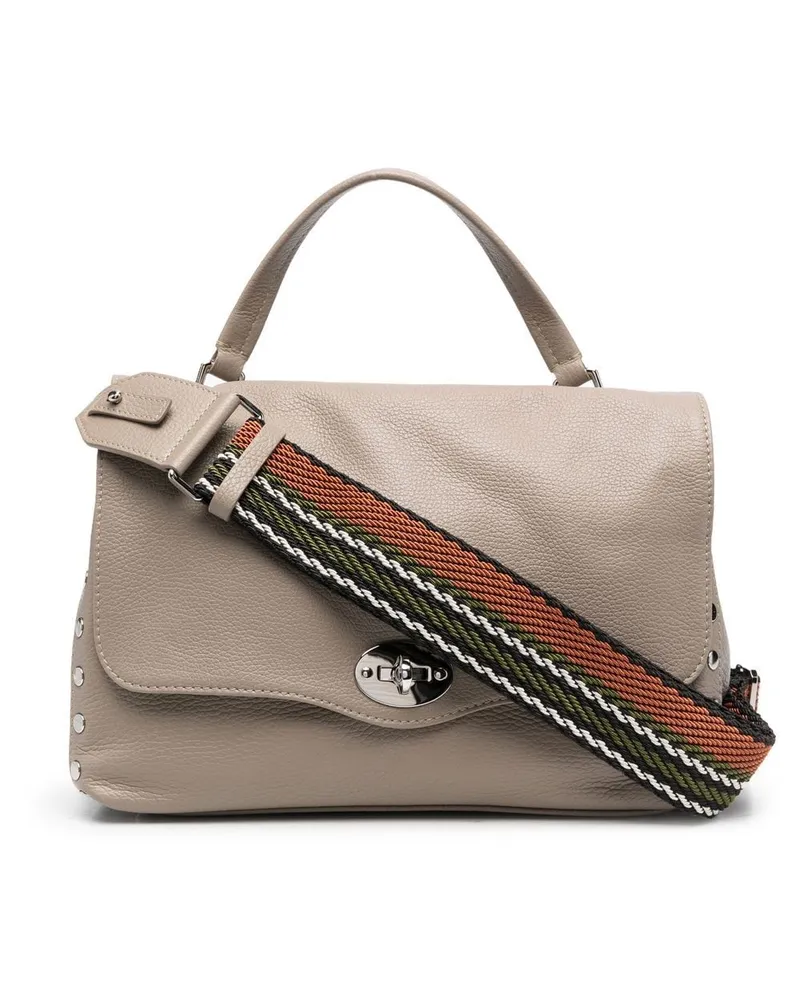 Zanellato Handtasche mit gekörnter Textur - Nude Nude