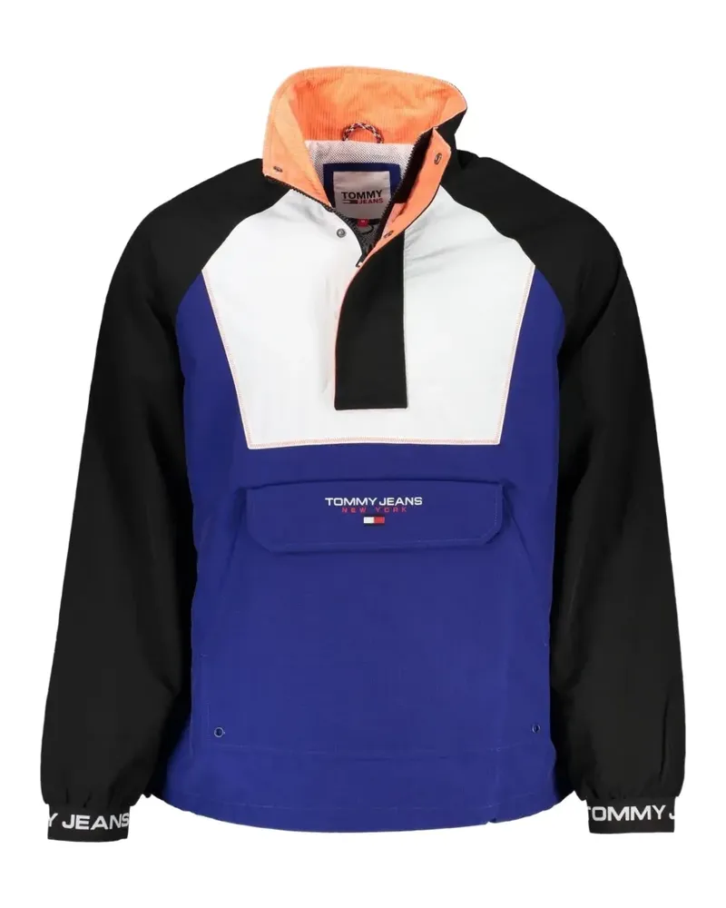 Tommy Hilfiger logo-patch jacket - Blau Blau