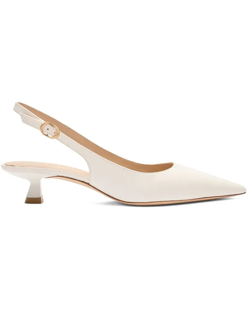 Stuart Weitzman Spitzen Stuart Sculpt Slingback-Pumps 35mm - Nude Nude