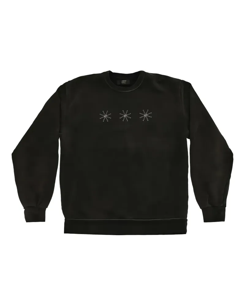 HTC Hollywood Trading Company American Sun Sweatshirt - Schwarz Schwarz