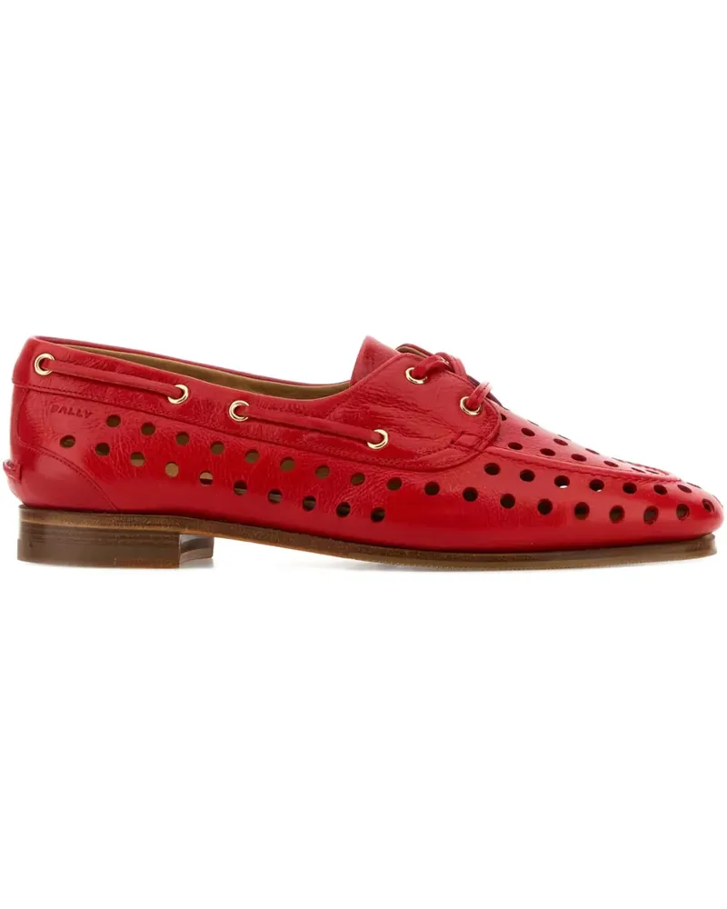Bally Party Schnürschuhe - Rot Rot