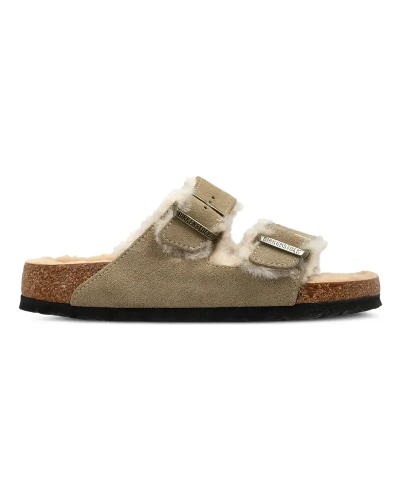 Birkenstock Arizona Shearling sandals - Nude Nude