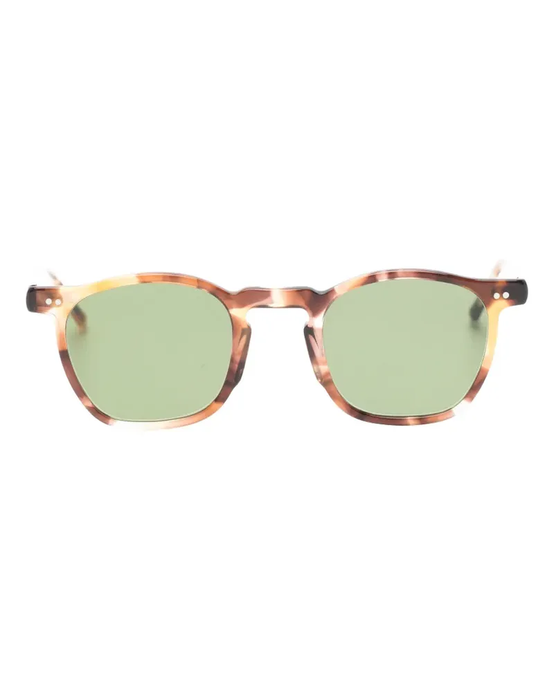 Lesca Sonnenbrille in Schildpattoptik - Braun Braun