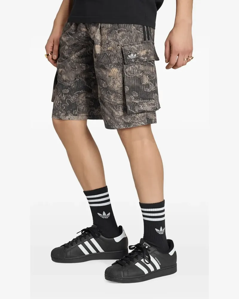 adidas Adilenium Season 5 cargo shorts - Grau Grau