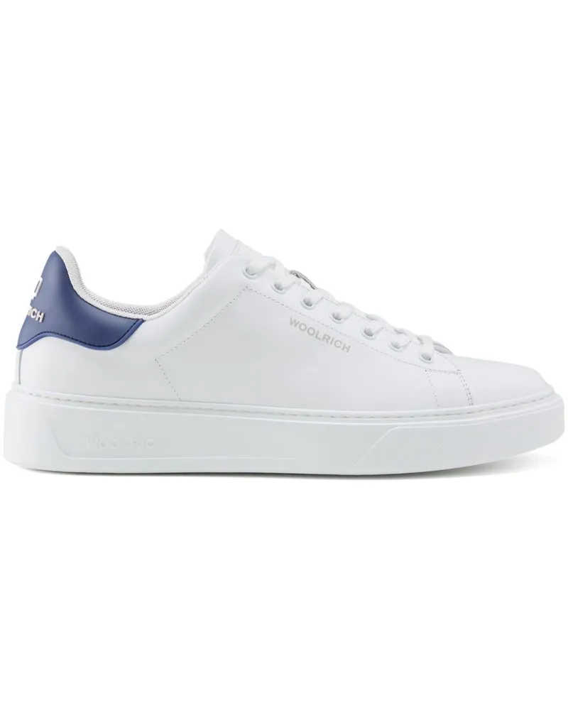 Woolrich Classic Court Sneakers - Weiß Weiß