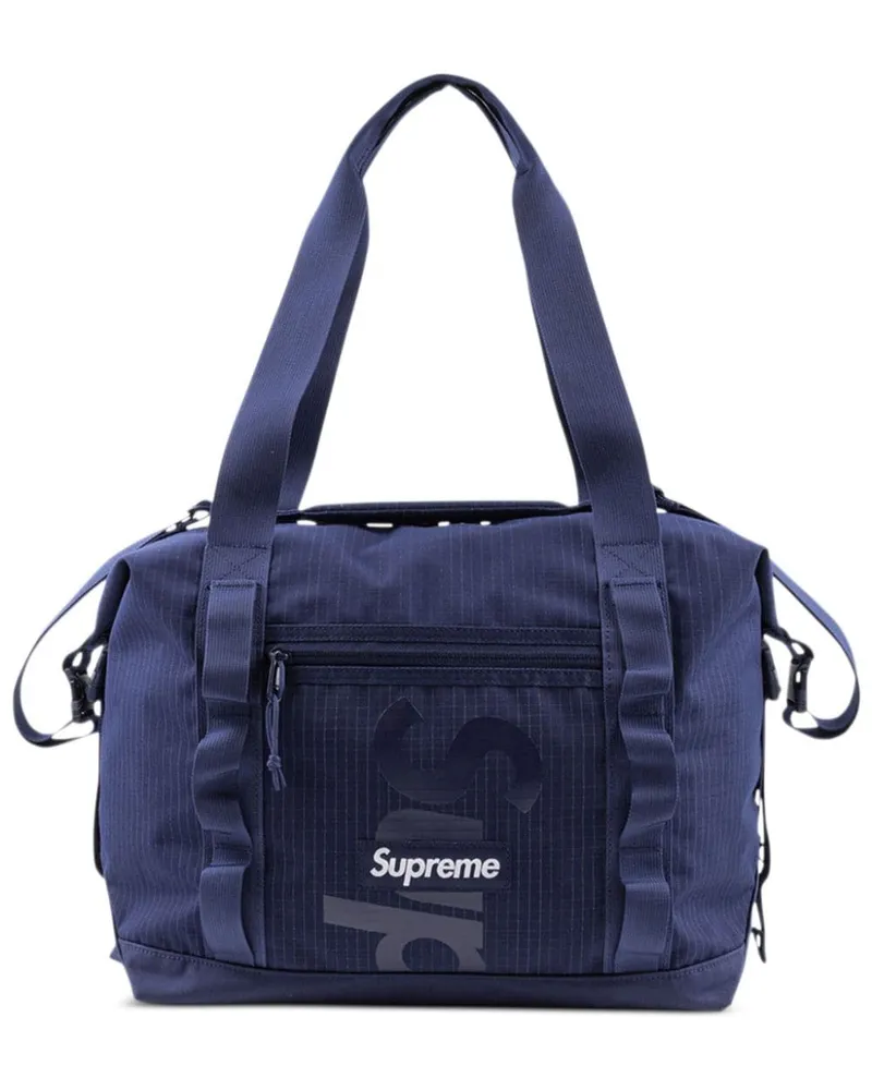 Supreme Being Handtasche mit Logo-Print Blau