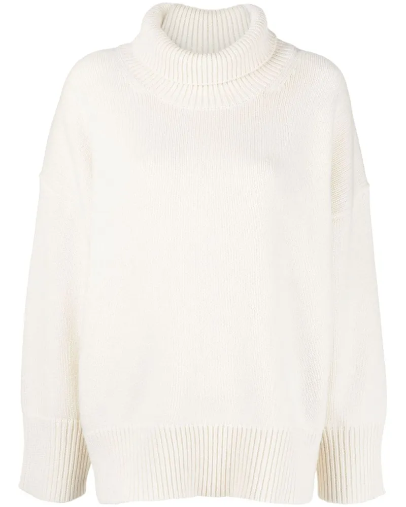 Chloé Kaschmirpullover mit Rollkragen - Nude Nude