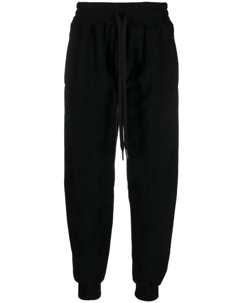 Andrea Ya'aqov Jogginghose aus Kaschmir mit Kordelzug - Schwarz Schwarz