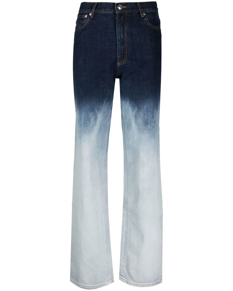 A.P.C. Gerade Martin Jeans Blau