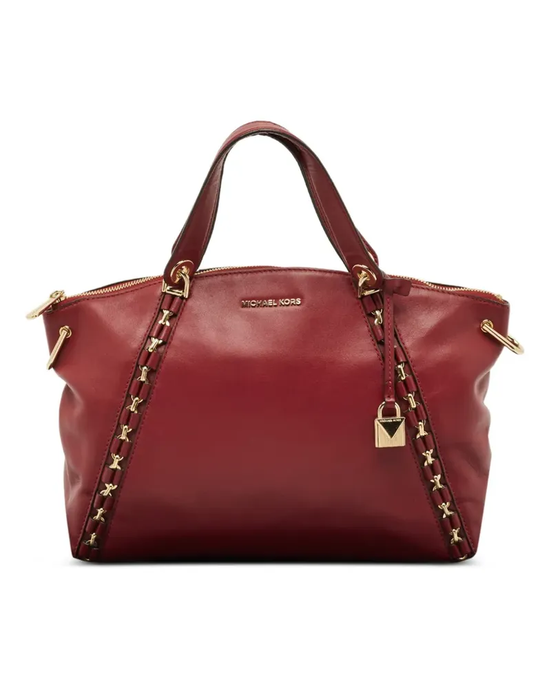 Michael Kors Tote Bag aus Leder - Rot Rot