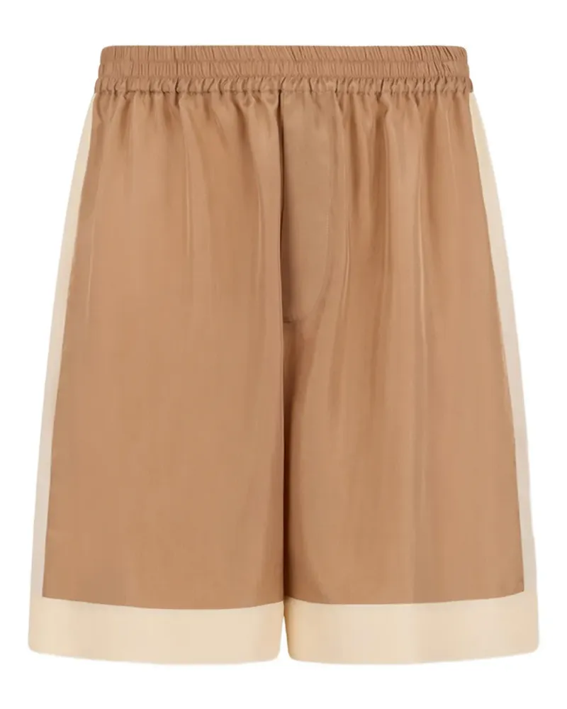 Dsquared2 logo-patch logo shorts - Braun Braun