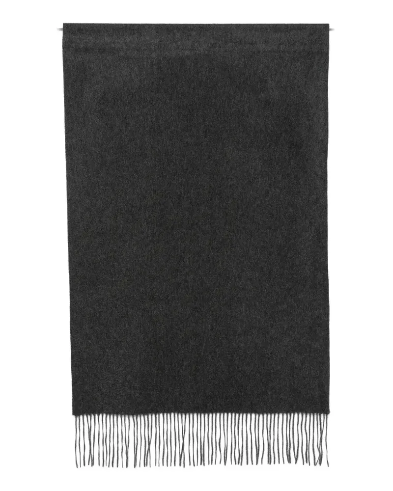C.T.plage fringed cashmere scarf - Grau Grau