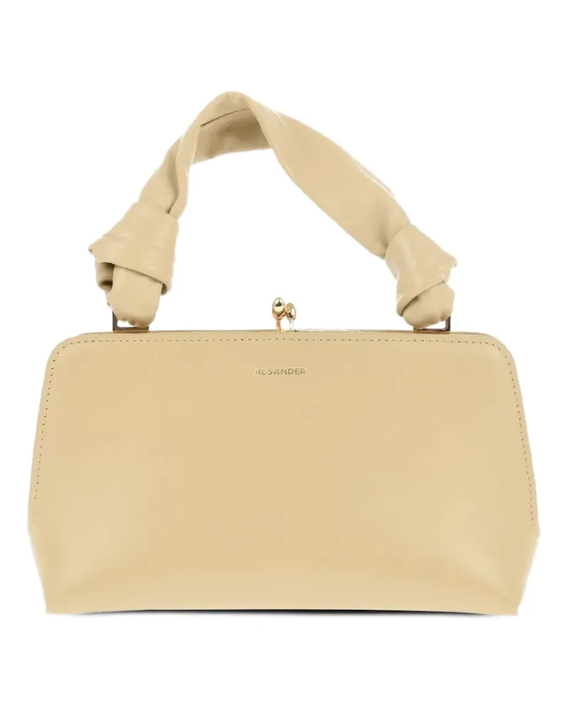 Jil Sander Handtasche aus Leder - Gelb Gelb