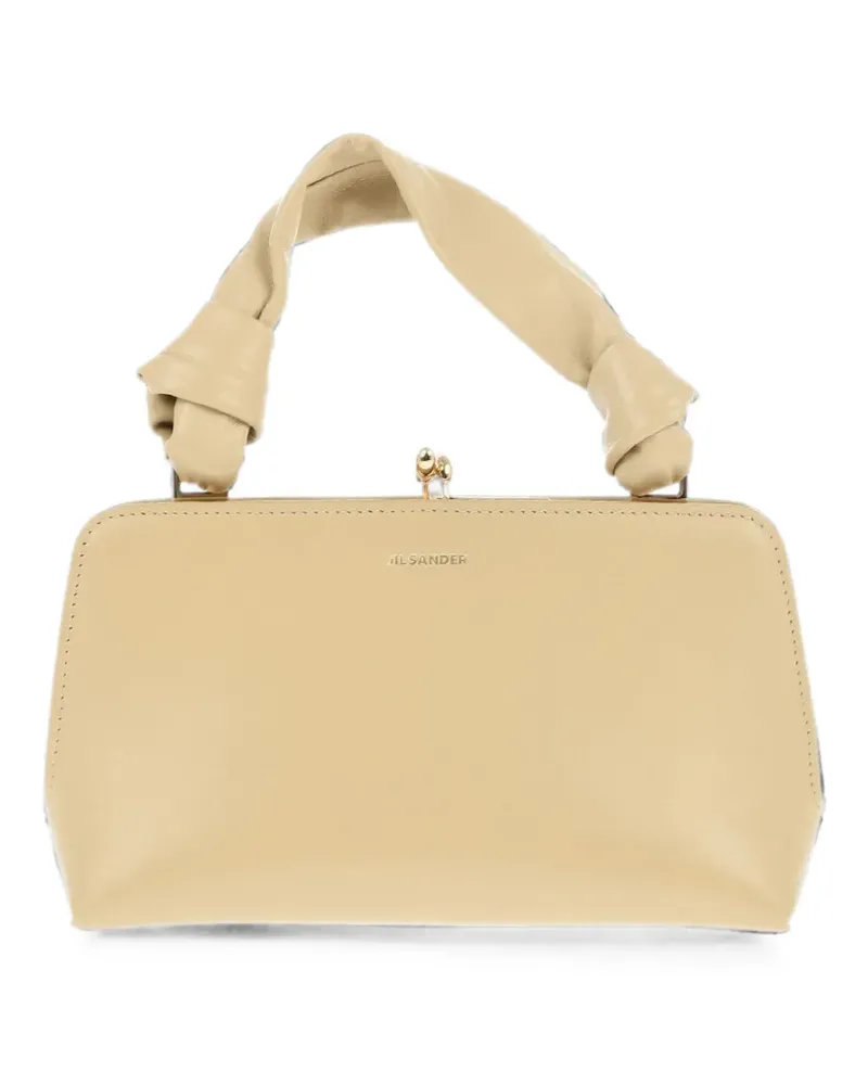 Jil Sander Handtasche aus Leder - Gelb Gelb