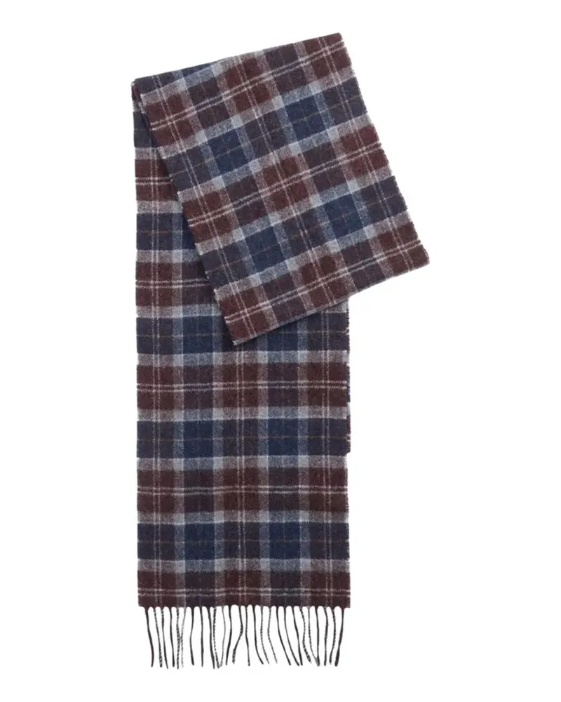 Barbour Wollschal mit Schottenkaro - Rot Rot
