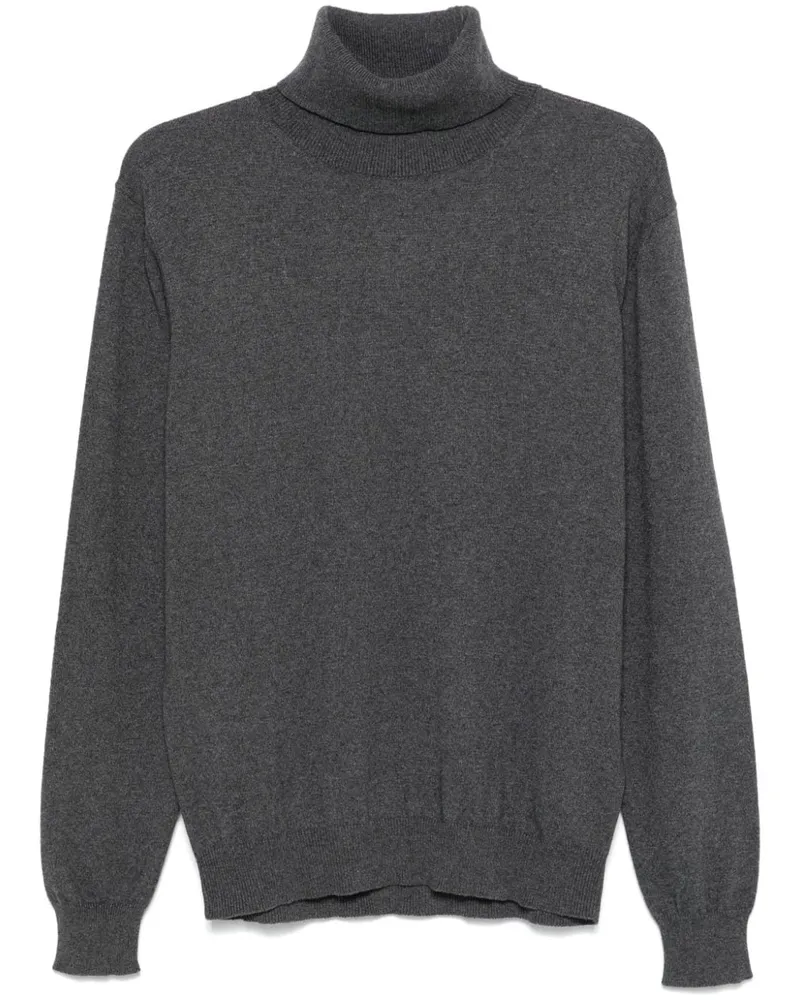 Dondup Fein gestrickter Pullover - Grau Grau
